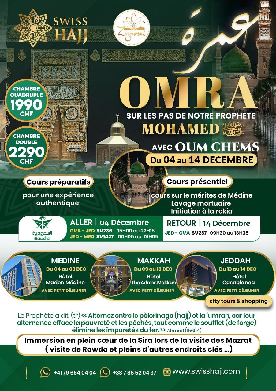 OMRA EXCELLENCE DEBUT DECEMBRE 